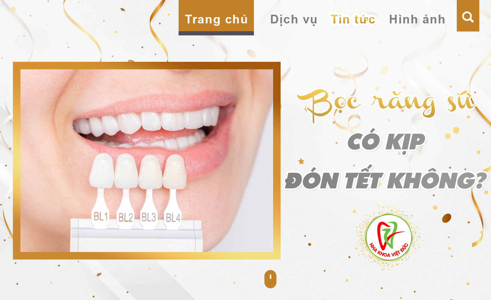 BỌC RĂNG SỨ CÓ KỊP ĐÓN TẾT KHÔNG? THỜI ĐIỂM THÍCH HỢP BỌC RĂNG SỨ